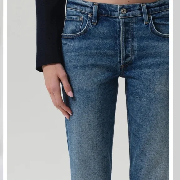 Citizens Of Humanity Anissa Blue Straight Leg Jeans - Picture 6 of 11